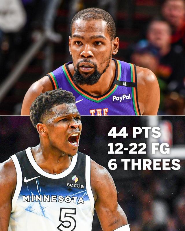 体育投注-致敬偶像的最佳方式是“虐他” 爱德华兹44分力压KD